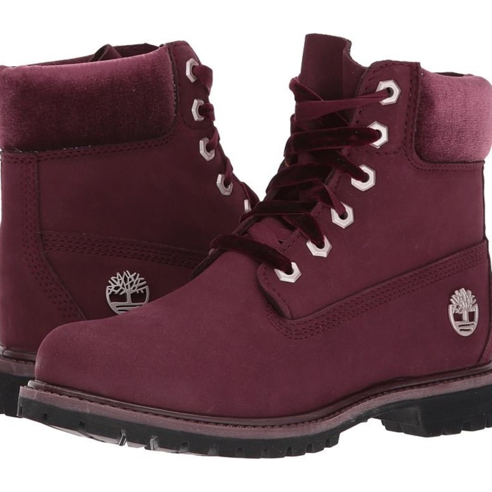 Maroon timberlands